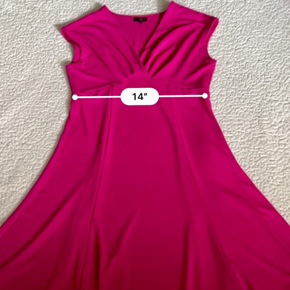 Talbots petite fuchsia pink dress - Picture 7 of 8